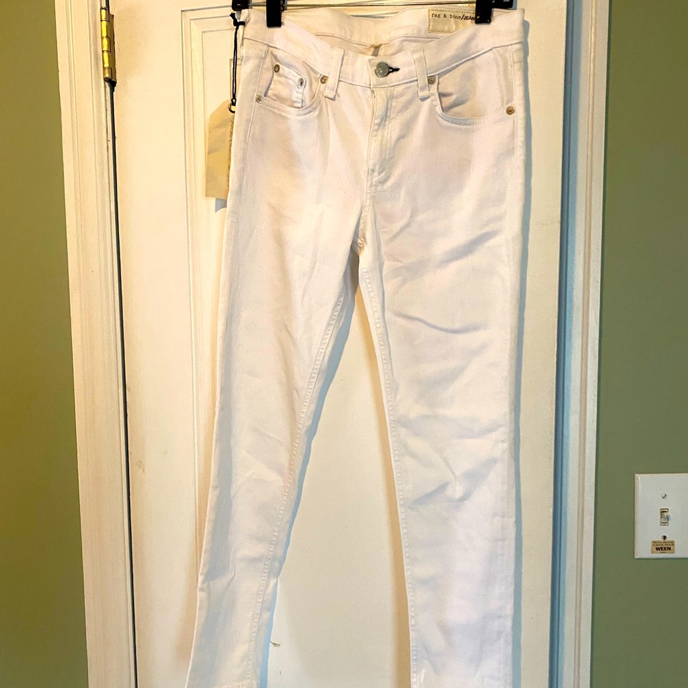 Rag & Bone White Jeans NWT